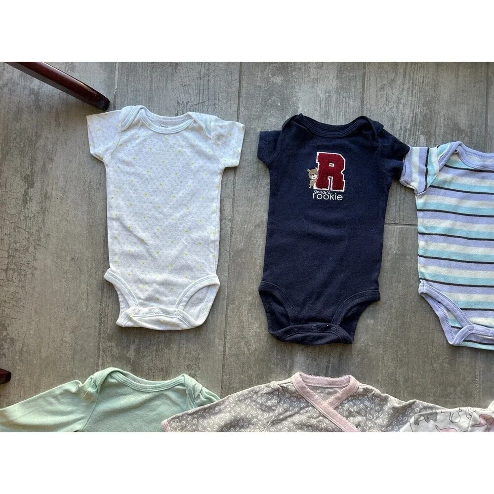 Baby Girl HUGE LOT Outfit Sets Mix & Match Wardrobe 16 Piece Pants Bodysuits 3m